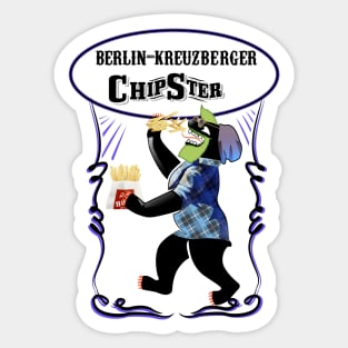 Berlin Chipster Sticker